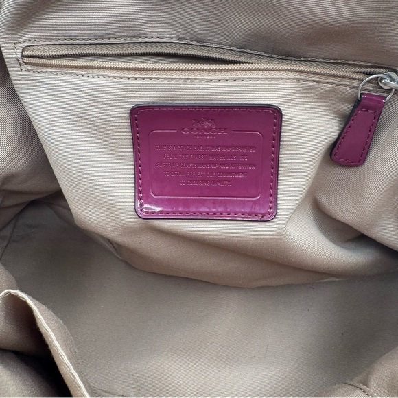 Coach Peyton Signature Satchel/Shoulder Bag | Very Good Used Condition - Picture 10 of 14